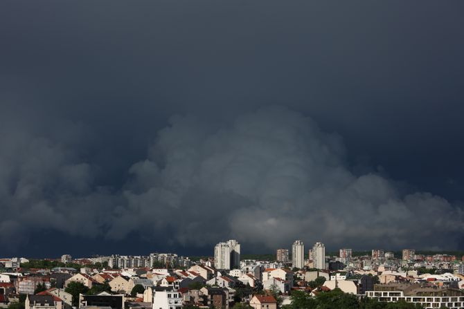 Kiša, sunce, oblaci, vremenska prognoza, Voždovac, Beograd