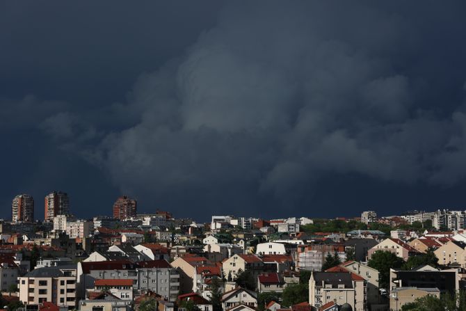 Kiša, sunce, oblaci, vremenska prognoza, Voždovac, Beograd