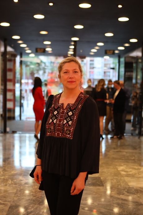 Premijera predstave Demokratija, Branka Katić Premijera predstave Demokratija, Branka Katić