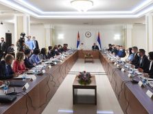 Ana Brnabić, Radovan Visković