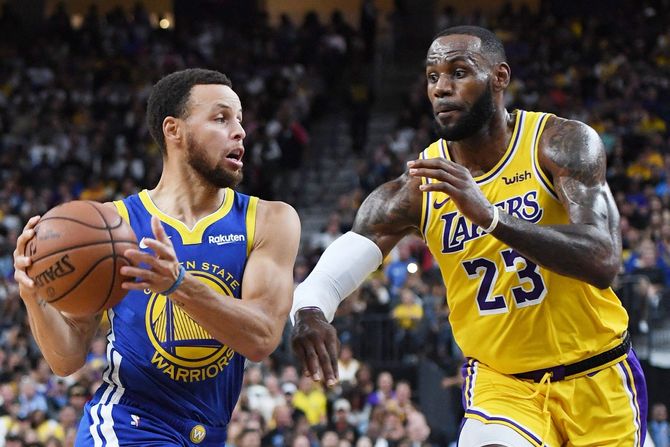 lebron Džejms, Stef Kari, Los Anđeles Lejkers, Golden Stejt Voriors lebron Džejms, Stef Kari, Los Anđeles Lejkers, Golden Stejt Voriors