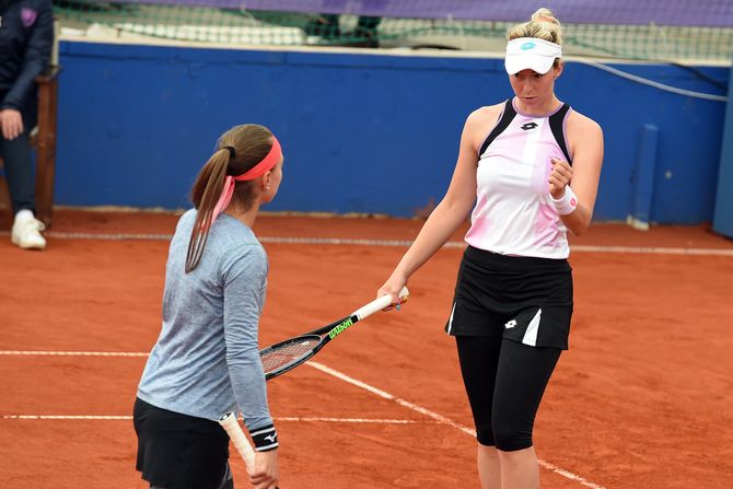 Aleksandra Krunić i Nina Stojanović Aleksandra Krunić i Nina Stojanović