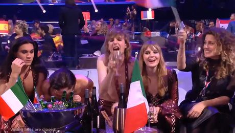 Eurosong, Evrovizija Italija finale kokain, Maneskin