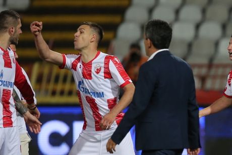 Marko Gobeljić pokazuje srednji prst, Finale Kupa