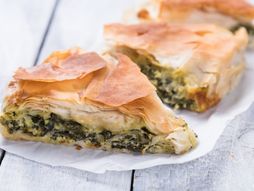 Pita, spanać, zelje, sir, Spanakopita, greek phyllo pastry