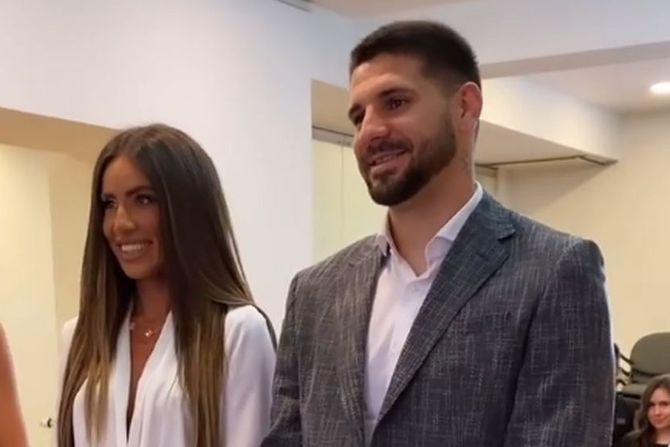 Aleksandar Mitrović, Kristina Janjić