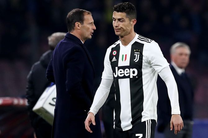 masimilijano Alegri, Kristijano Ronaldo, FK Juventus masimilijano Alegri, Kristijano Ronaldo, FK Juventus