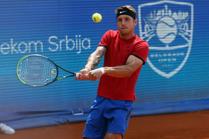 Novak Đoković, Finalni meč Belgrade Opena između Novaka Đokovića i Aleksa Olcana Novak Đoković, Finalni meč Belgrade Opena između Novaka Đokovića i Aleksa Olcana