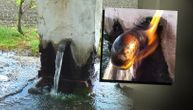 Vatrena voda u selu Bođani: Pali se upaljačem i gori dok je ne ugasite, evo kako je priroda "udesila čudo"