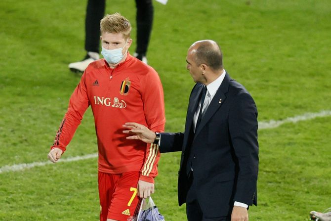 Kevin De Brujne, Roberto Martinez, Fudbalska reprezentacija Belgije