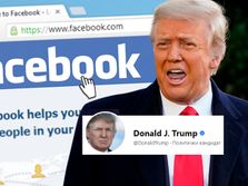 Donald Tramp, Facebook, Fejsbuk