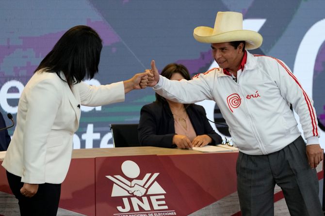 Pedro Castillo, Keiko Fujimori