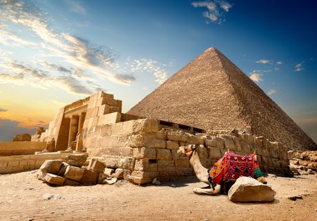 Egipat, piramida, piramide, kamila