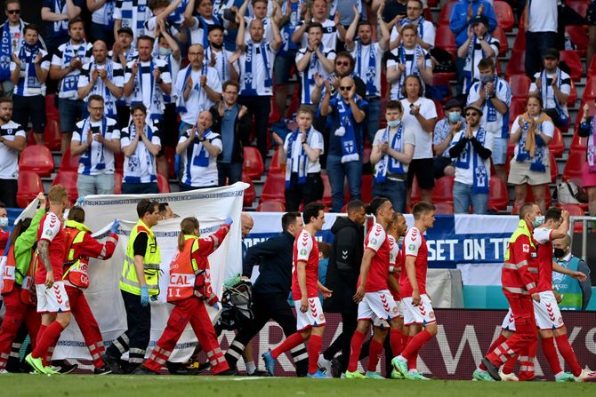 Euro 2020, fudbal, fudbalska reprezentacija, Danska - Finska, Christian Eriksen, Kristijan Eriksen