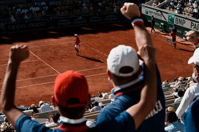 Rolan Garos, Novak Đoković, Stefanos Cicipas