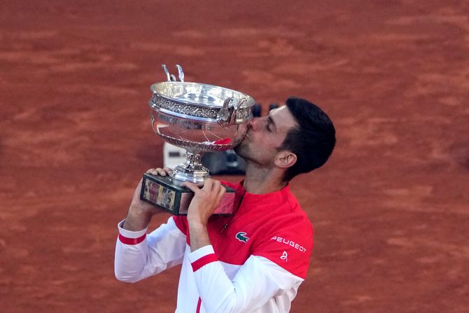 Rolan Garos, Novak Đoković, Stefanos Cicipas