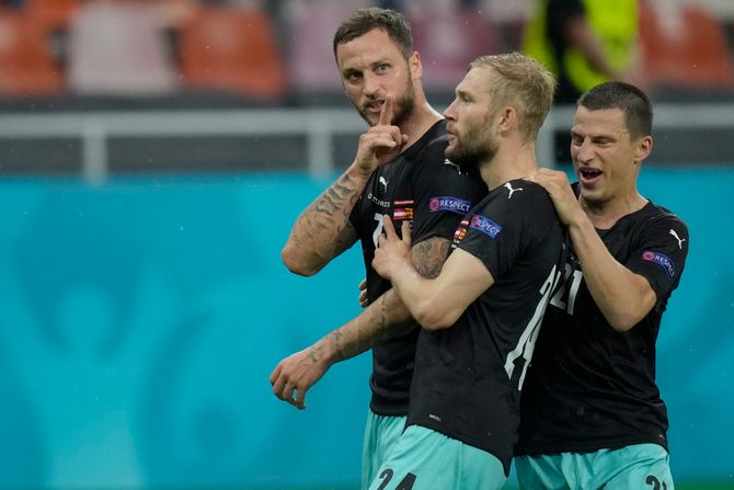 Euro 2020, fudbal, fudbalska reprezentacija, Austrija - Severna Makedonija, Marko Arnautović