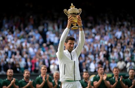 Novak Đoković, Vimbldon 2019. Novak Đoković, Vimbldon 2019.