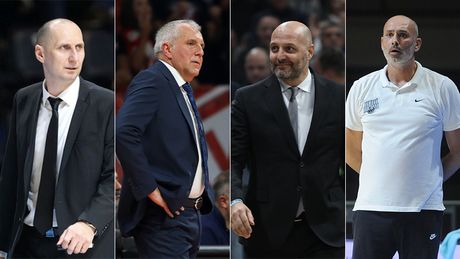 Potencijalni treneri Partizana, Željko Obradović, Aleksandar Đorđević, Zoran Lukić, Aleksandar Matović