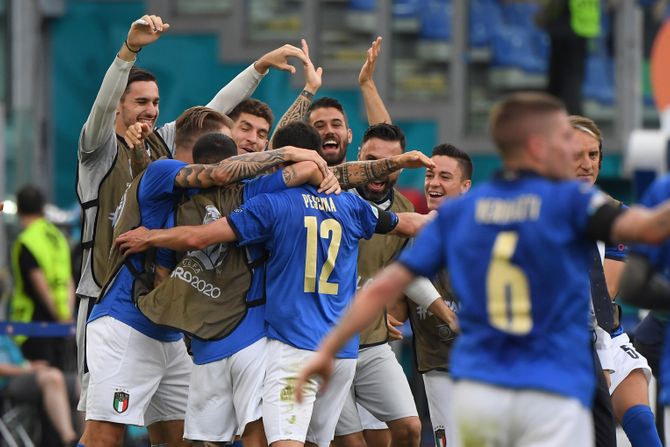 Euro 2020, fudbal, fudbalska reprezentacija, Italija - Vels