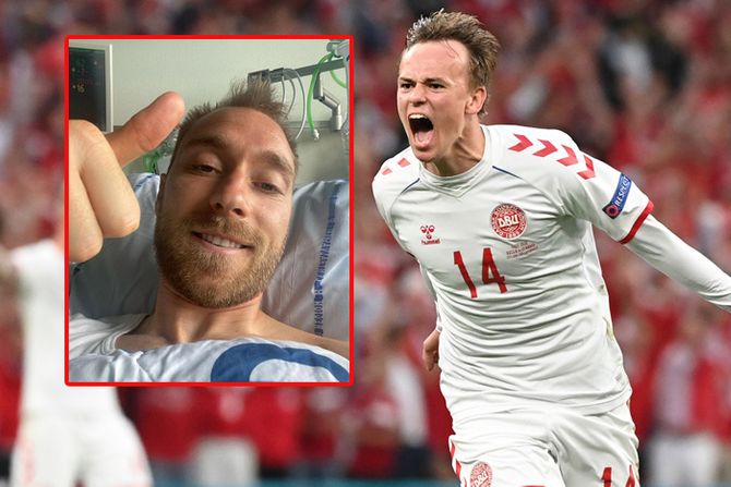 Euro 2020, fudbal, fudbalska reprezentacija Rusija - Danska, Kristijan Eriksen