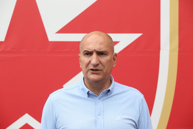 FK Crvena Zvezda, Početak Priprema