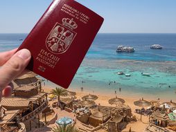 Egipat, srpski pasoš