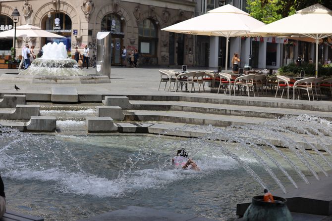 vrućina, vrelina, visoka temperatura, leto, voda, osvezenje, toplotni udar, vremenska prognoza