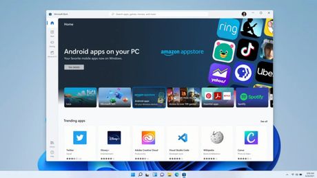 Windows 11, Android aplikacije
