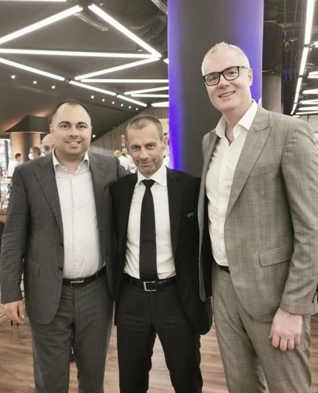 Dejan Tomasevic, Aleksandar Ceferin, Euro Dejan Tomasevic, Aleksandar Ceferin, Euro