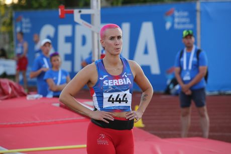 Marija Vučenović, Balkanijada Smederevo, Atletika