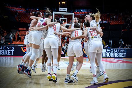 Košarka, ženska košarkaška reprezentacija Srbija - Belgija