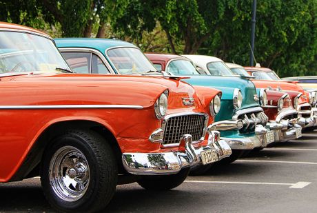 Stari automobili, oldtajmeri, Kuba