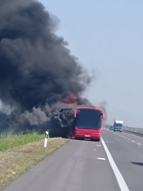 Autobus Niš-ekspres, požar Autobus Niš-ekspres, požar
