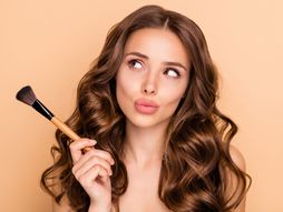 Šminka, rumenilo, žena