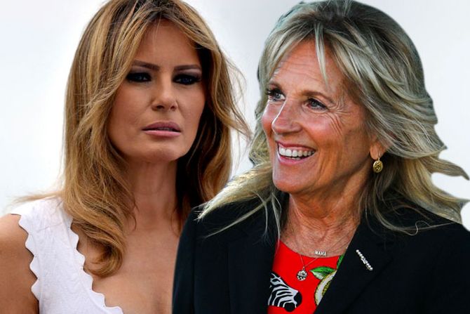 Melanija Tramp, Džil Bajden Jill Biden