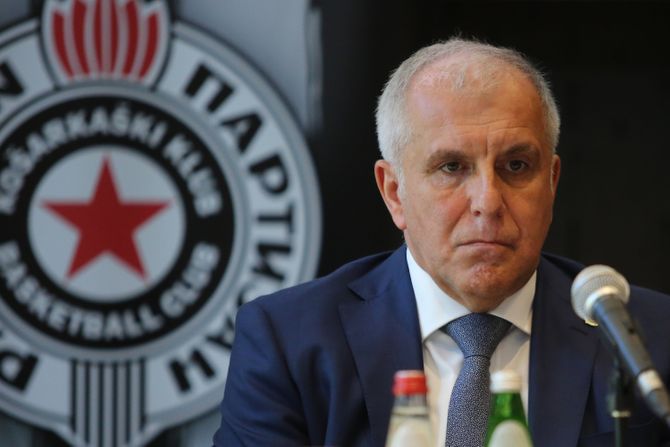 Promocija Željka Obradovića, KK Partizan