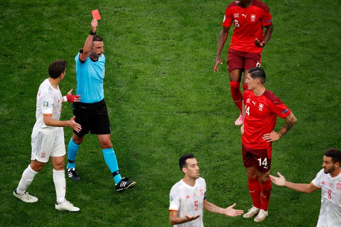 Euro 2020, fudbal, fudbalska reprezentacija Švajcarska - Španija Euro 2020, fudbal, fudbalska reprezentacija Švajcarska - Španija