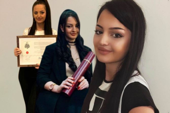 Milena završila Pravni fakultet sa ocenom 10, polagala unapred, slika, piše: Mnoge stvari su trpele - Vimarsana News
