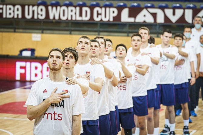 Mlada košarkaška reprezentacija Srbije U21 - Mladi košarkaši Srbije