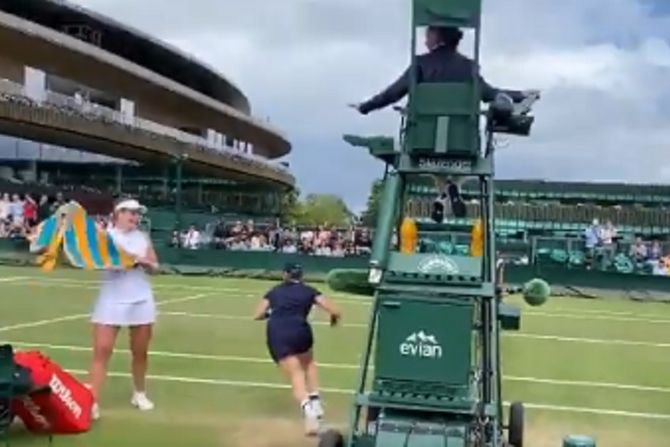 Jelena Ostapenko i Ajla Tomljanović Jelena Ostapenko i Ajla Tomljanović