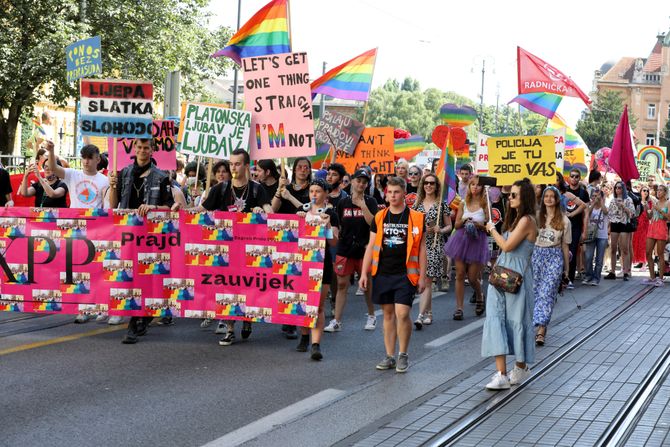 Zagreb, Parada, Prajd, Povorka ponosa LGBTIQ