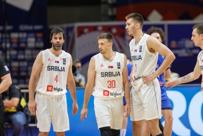 Miloš Teodosić, Aleksa Avramović, Filip Petrušev