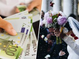 svadba, venčanje, novac, evro