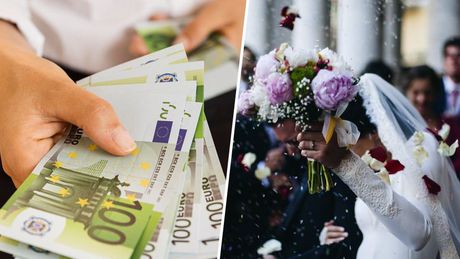 svadba, venčanje, novac, evro