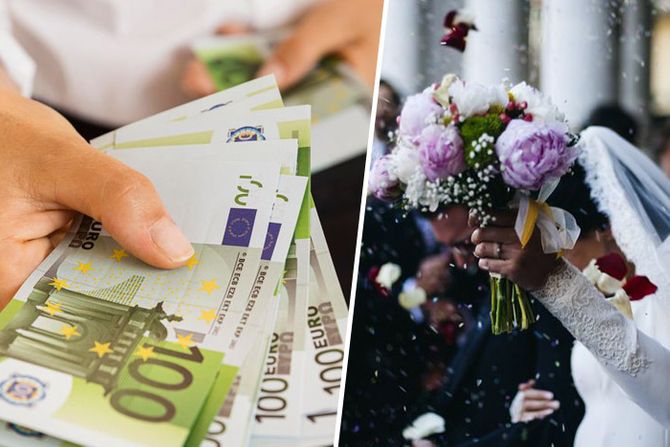 svadba, venčanje, novac, evro svadba, venčanje, novac, evro