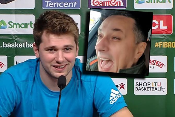 Luka Dončić i Andrija Milošević