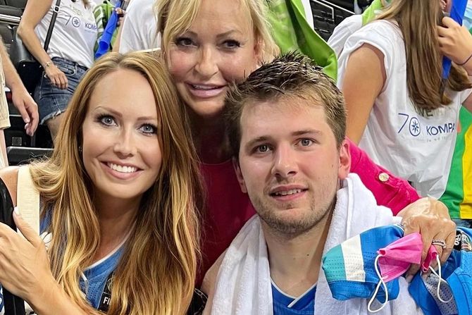 Mirjam Poterbin, Luka Dončić majka Mirjam Poterbin, Luka Dončić majka