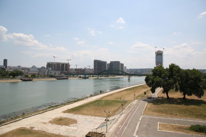 Beograd, Panorama centar grada