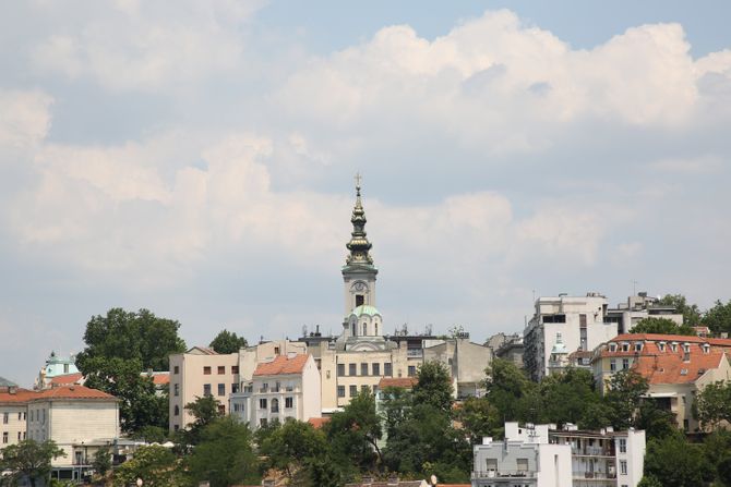 Beograd, Panorama centar grada